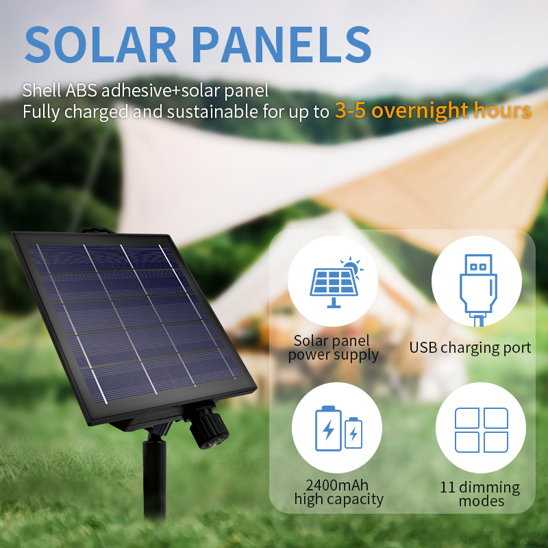 HCP179  太阳能乳白球灯串